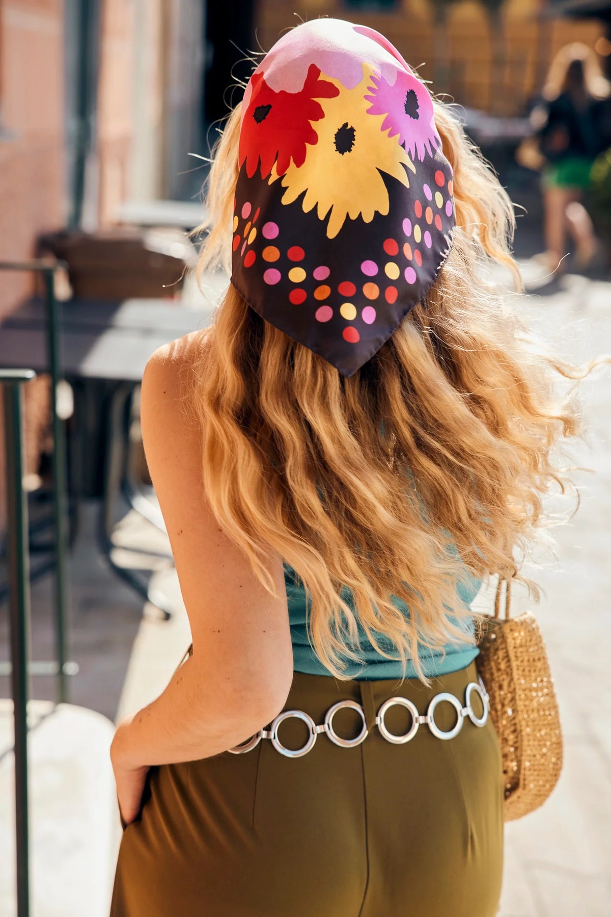FOULARD DAISY SYMPHONY