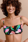 HAUT DE MAILLOT LENNY BLACK DREAMY GARDEN