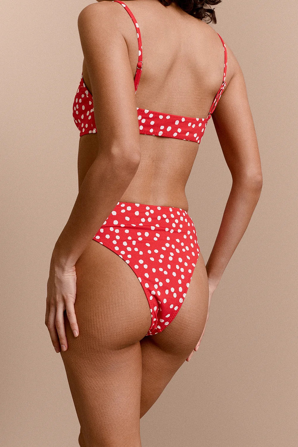 HAUT DE MAILLOT LENNY RED POLKA