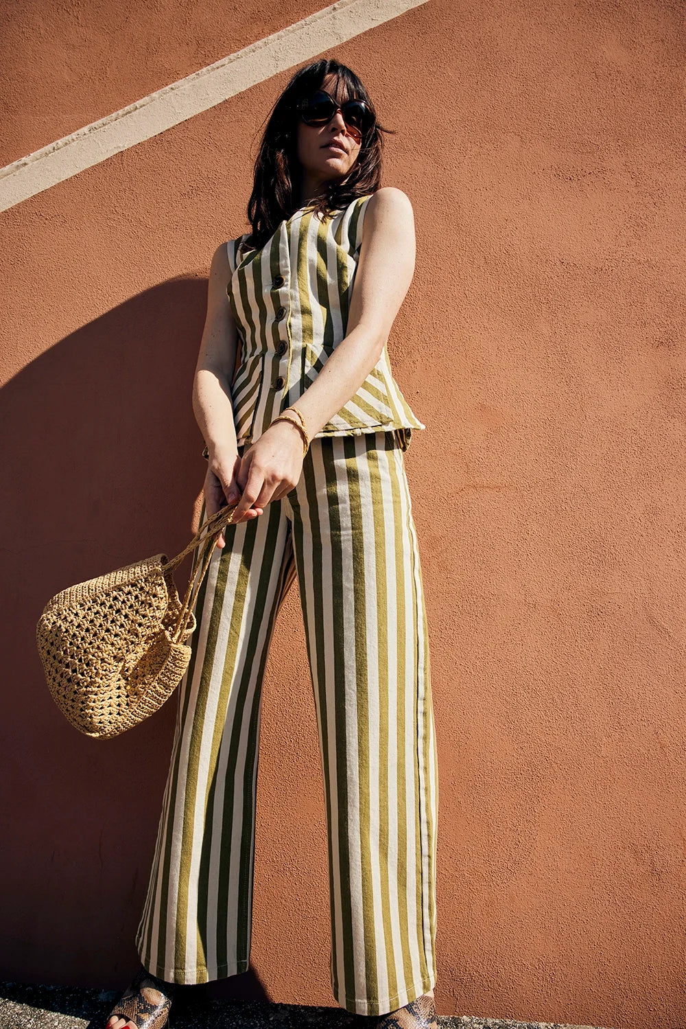 JEAN KARL PISTACCHIO STRIPES