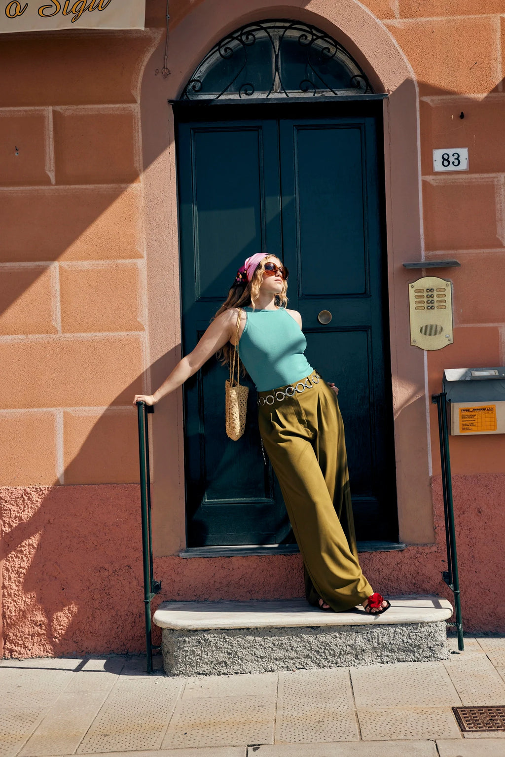 PANTALON HARYA PISTACCHIO