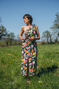 ROBE LEXIE BLACK DREAMY GARDEN
