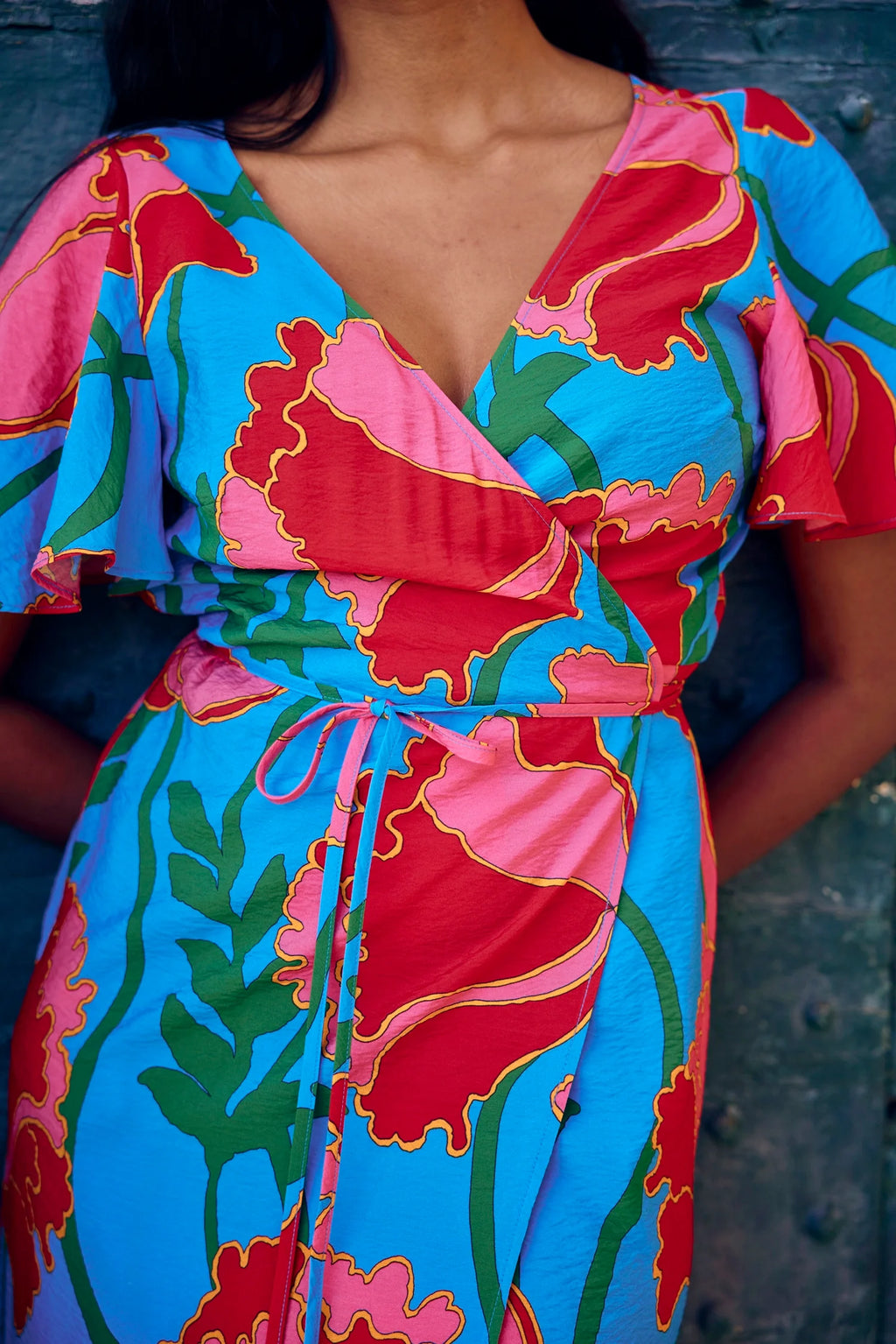ROBE LOULOU FLOWER CRUSH