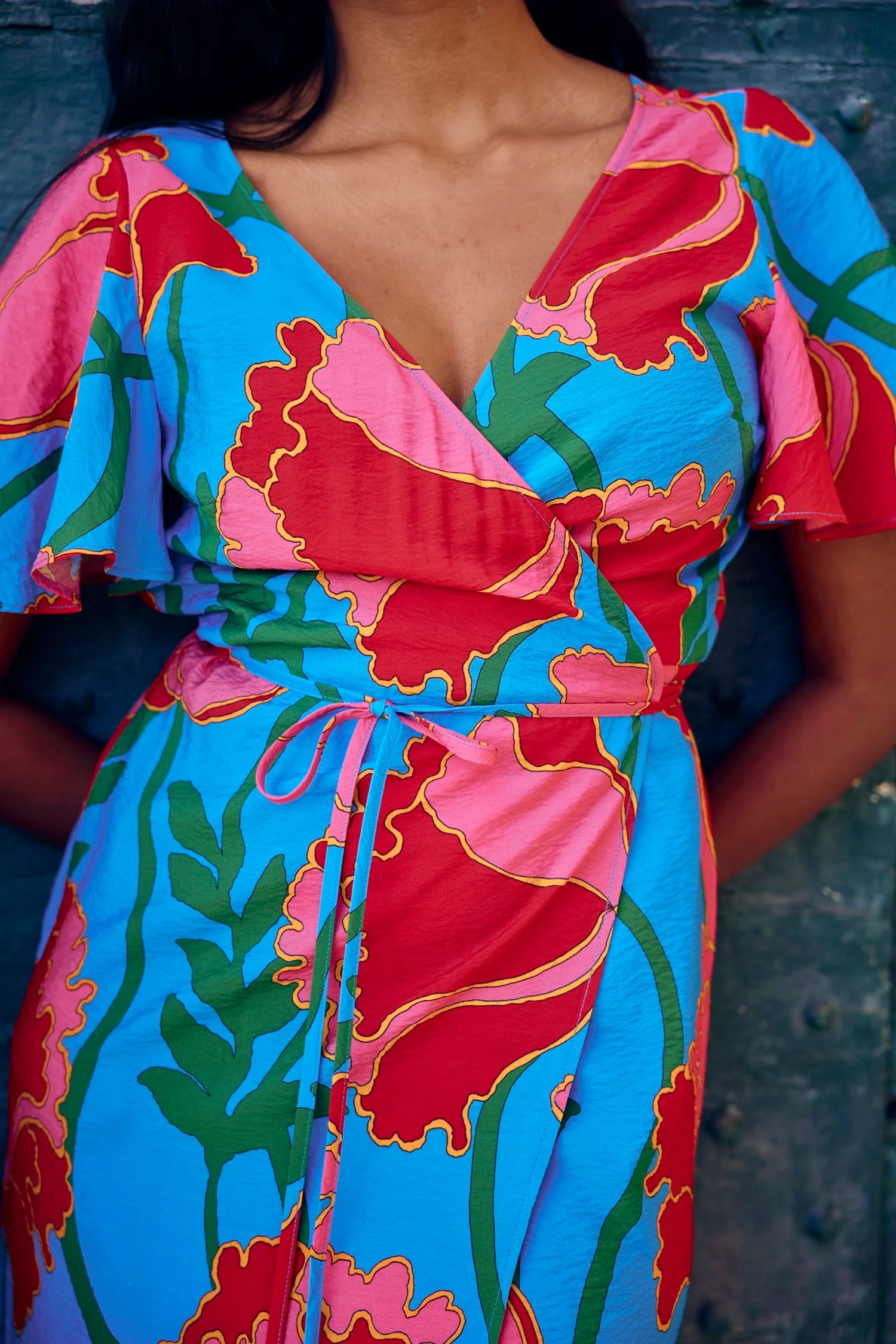 ROBE LOULOU FLOWER CRUSH