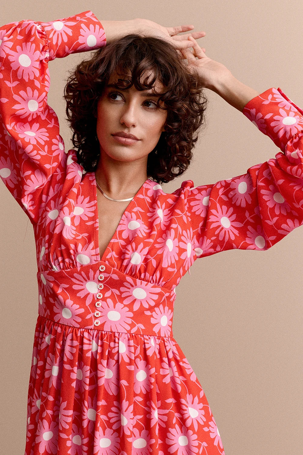 ROBE NATACHA MAGGIE GRENADINE