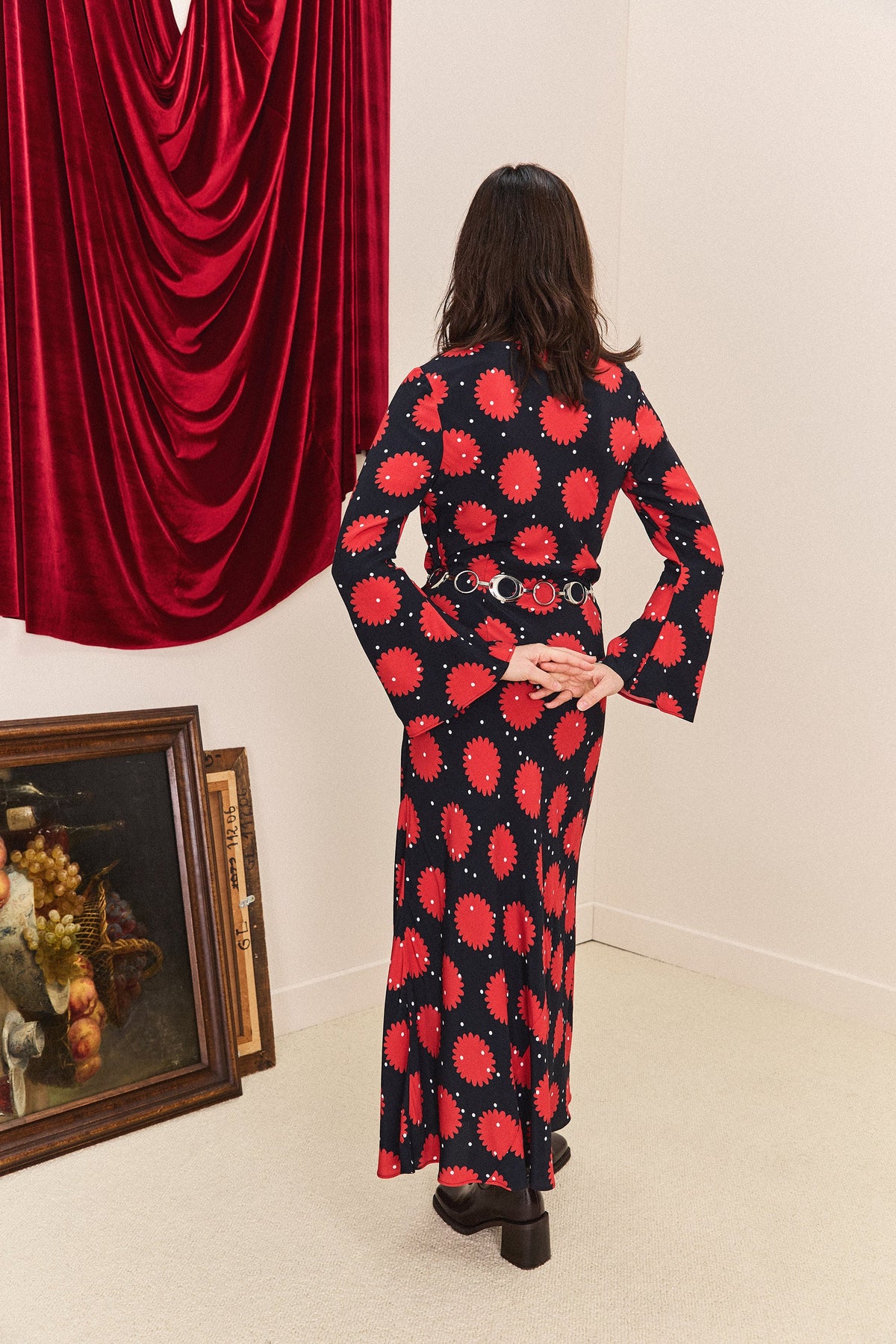 ROBE ELISABETH TOMATO FIELD