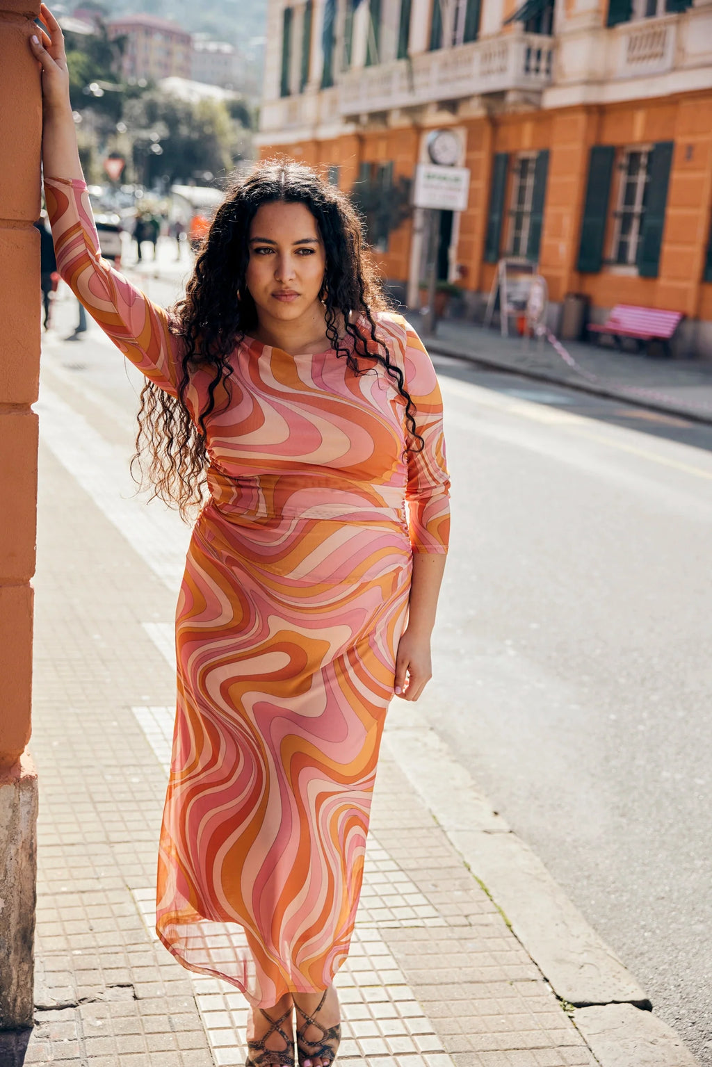 ROBE MADDIE TRIPPY SPLASH