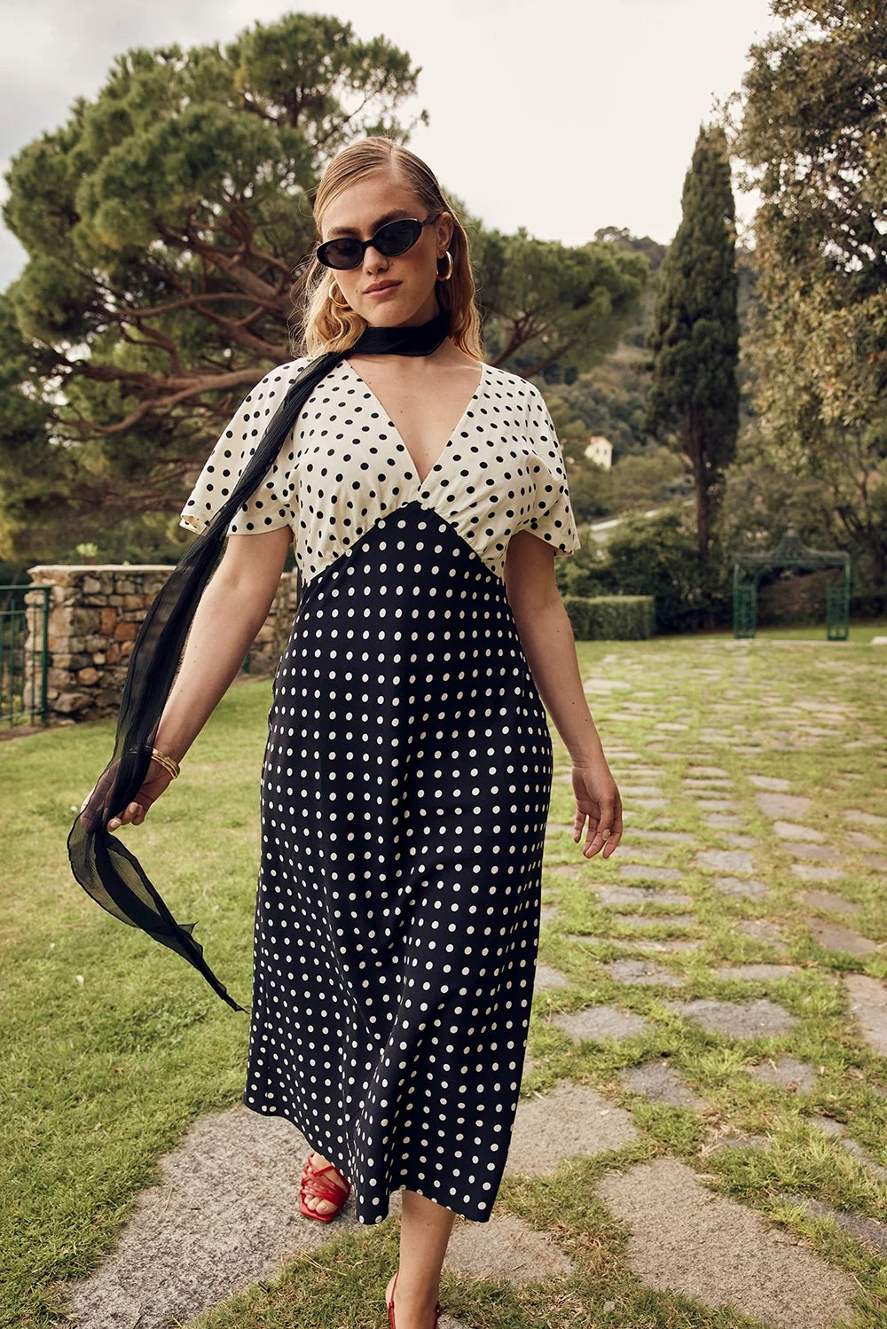 ROBE DAPHNE POIS