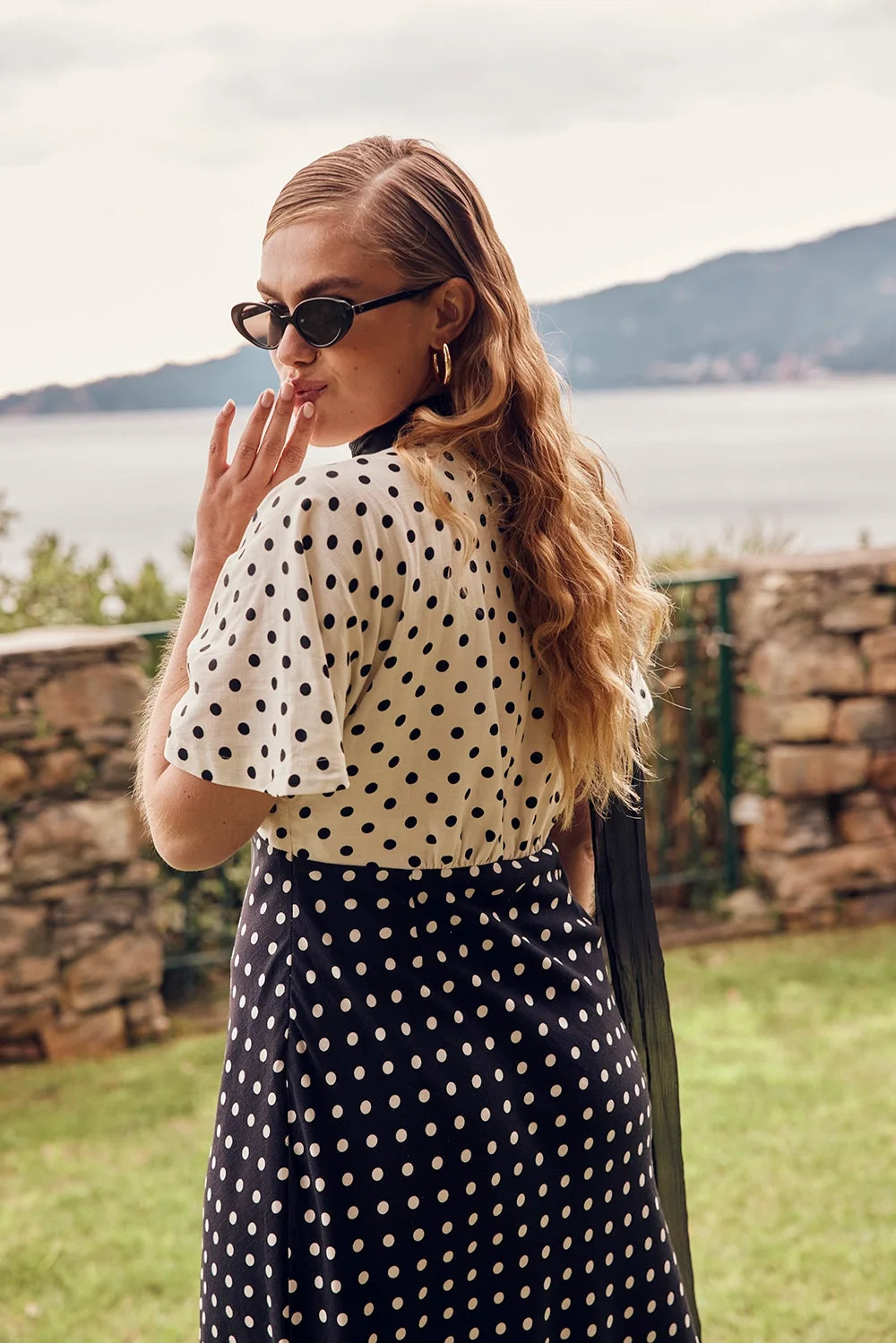 ROBE DAPHNE POIS