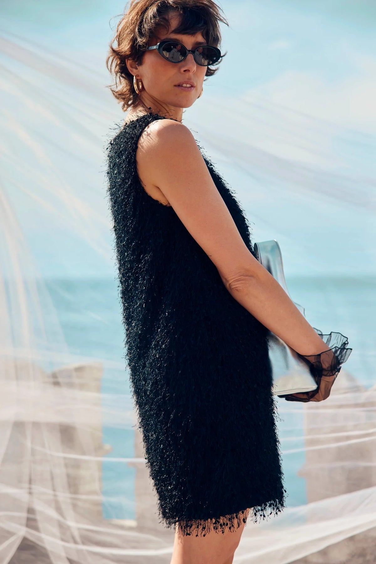 ROBE LALOU PLUME