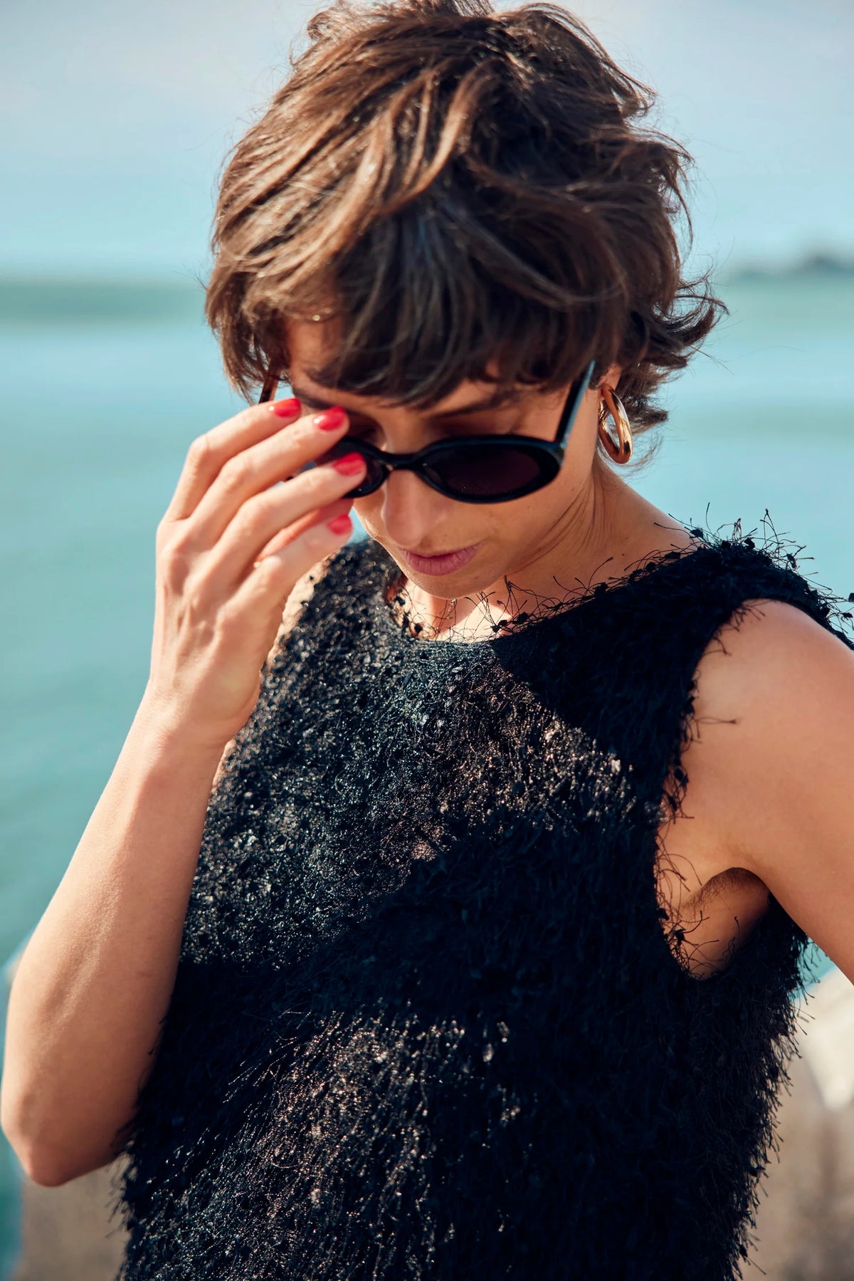 ROBE LALOU PLUME