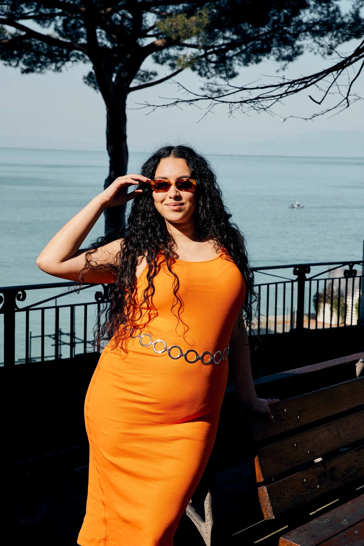 ROBE LILY ORANGE