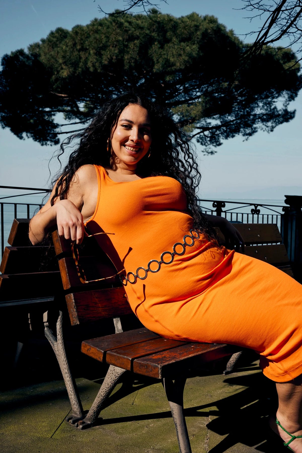 ROBE LILY ORANGE