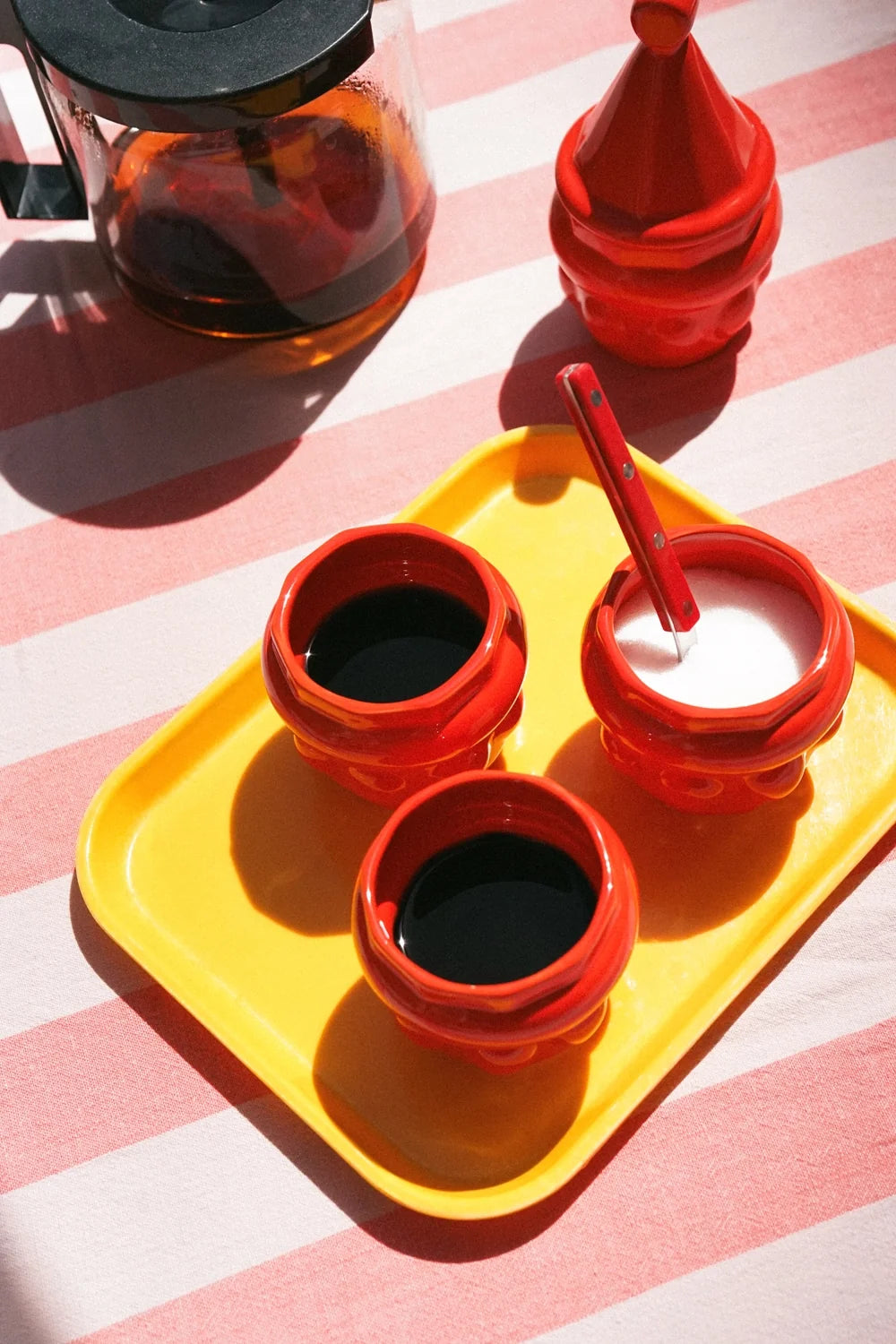 DUO DE TASSES BILLY ROUGES