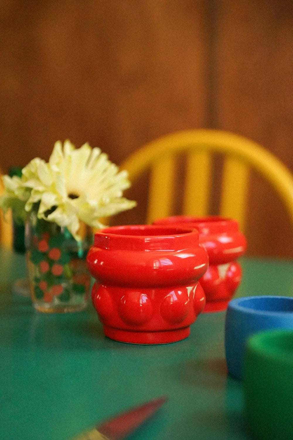 DUO DE TASSES BILLY ROUGES