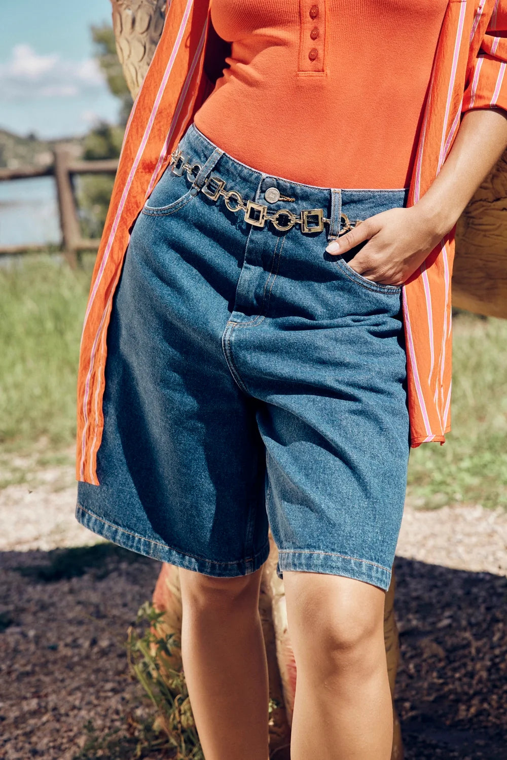SHORT LIAM MEDIUM BLUE