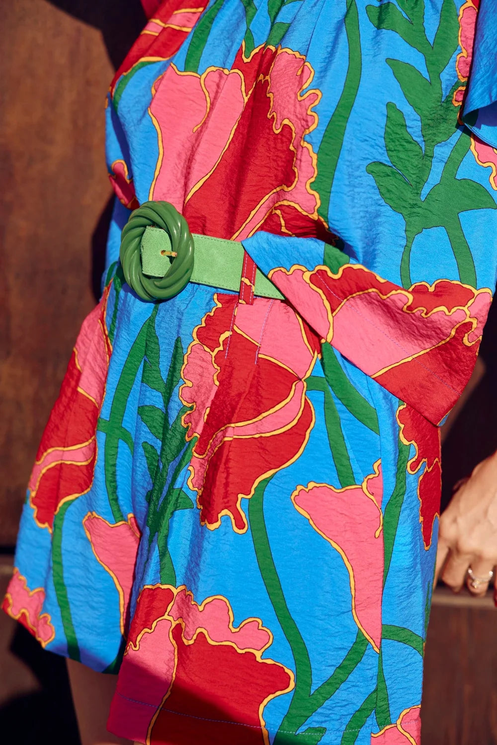 SHORT LOUKA FLOWER CRUSH