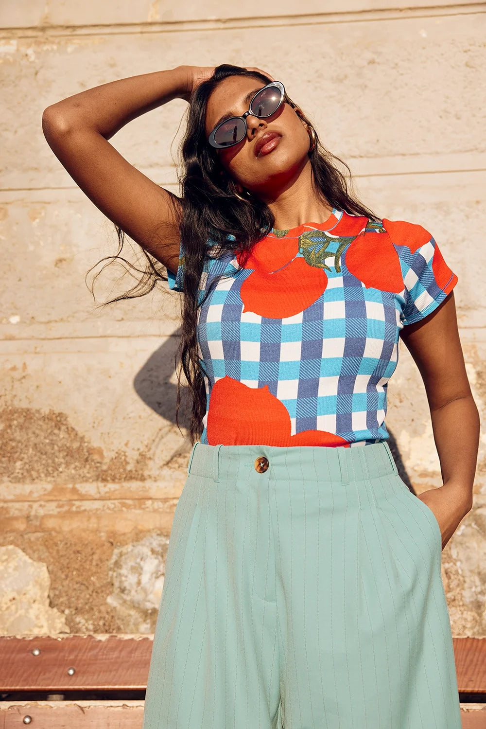 T-SHIRT VALERIE TOMATO KISS