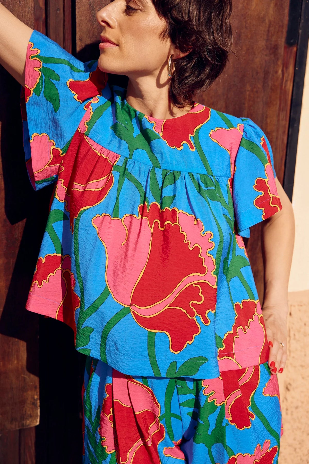 TOP LUZ FLOWER CRUSH