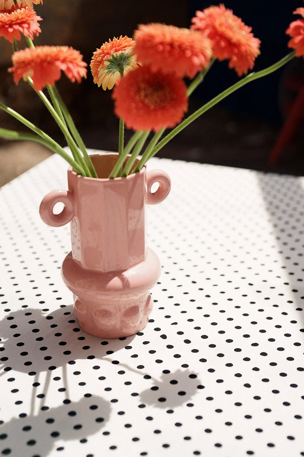 VASE AUSTIN ROSE