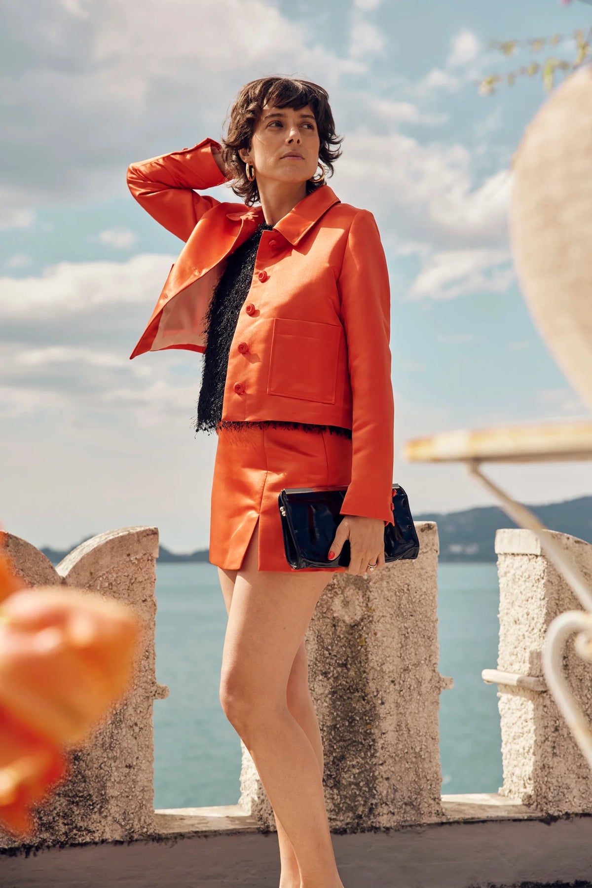 VESTE SUZETTE ORANGE