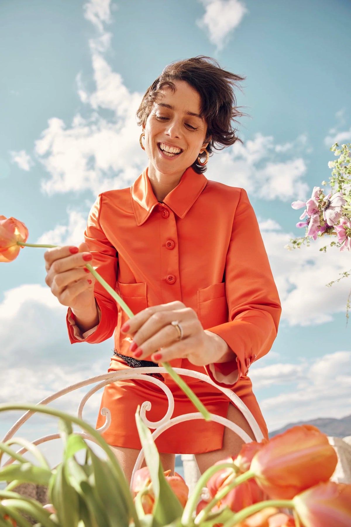 VESTE SUZETTE ORANGE