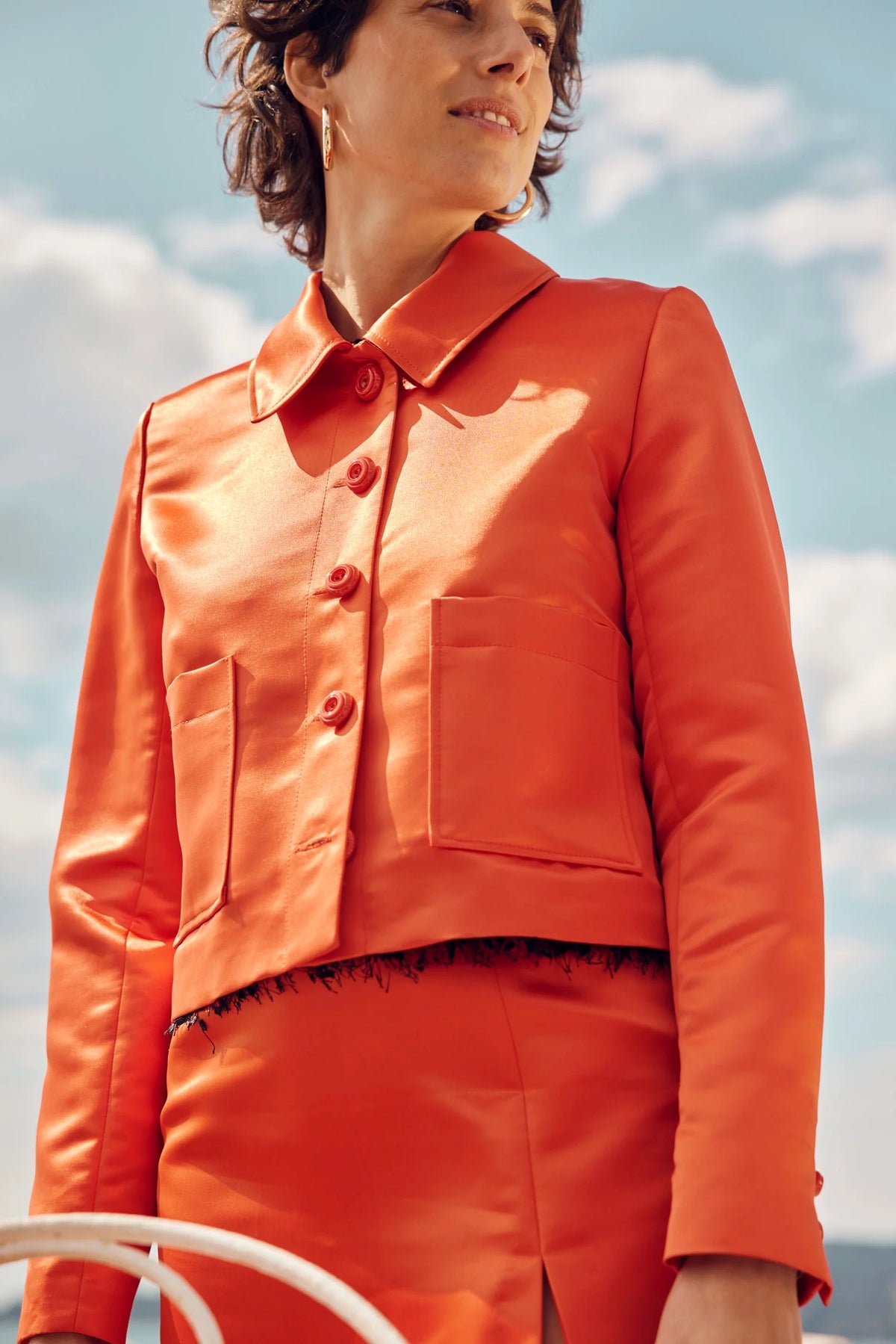 VESTE SUZETTE ORANGE